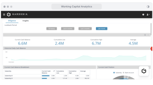 Gardenia Working Capital Analytics 