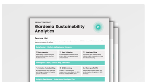 Product Factsheet | Gardenia Sustainability Analytics